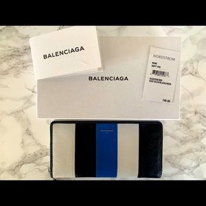 Balenciaga ‘Bazar’ Leather Wallet